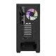 Kompiuterio korpusas Darkflash DS900 su 7 ARGB ventiliatoriais, juodas