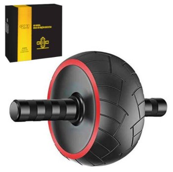 4Fizjo AB Wheel XL pilvo preso treniruoklis (ratukas), raudonas