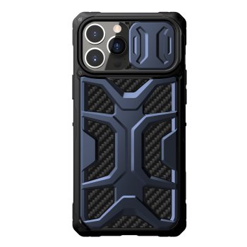 Nillkin Adventruer Case dėklas iPhone 13 Pro su kameros apsauga, Mėlynas