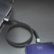 Laidas 3mk Hyper Cable N-SERIES USB-A į Micro USB 50cm 10W QC 3.0, juodas