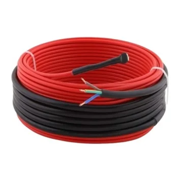 Šildymo kabelis 525W, 43.75m, 12W/m, AC 230V