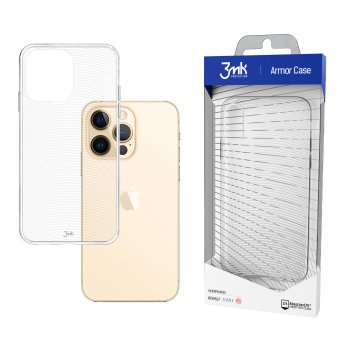 3mk Armor Case dėklas, skirtas Samsung Galaxy S23 FE, skaidrus