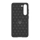Dėklas Samsung Galaxy S23+ Carbon Case, juodas