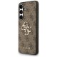 Guess Samsung Galaxy S25 FE dėklas Big 4G Classic Logo, rudas