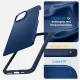 Dėklas Spigen Thin Fit skirtas iPhone 15 Plus, mėlynas