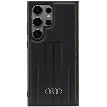 Audi dėklas Samsung Galaxy S24 Ultra telefonui, juodas
