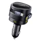 Baseus Enjoyment Max 90W Car Charger 2 x USB-C + USB-A + USB-C Cable - Black