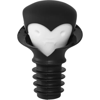 Ototo Count Corkula Bottle Stopper and Pourer, Black/White