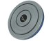 Rotating Fitness Twister Disc with Foot Massage and Magnets, Black