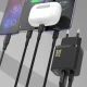 Dudao A27 Max 35W GaN įkroviklis, USB-C / USB-A, juodas