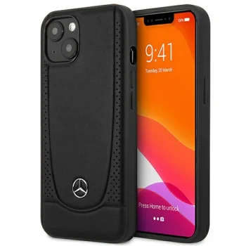 Mercedes dėklas iPhone 15 Plus telefonui Urban Line, juodas
