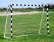MultiGarden vaikiškas futbolo vartų komplektas su tinklu 180x120 cm, juodas/baltas