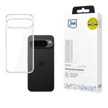 „3mk Armor Case“ dėklas „Google Pixel 9 / 9 Pro“, skaidrus