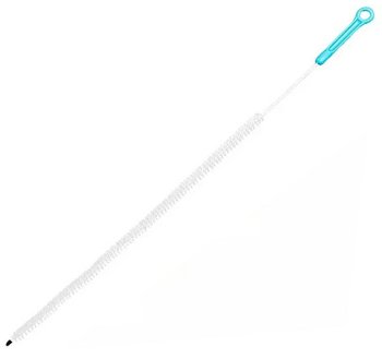Flexible Drain and Radiator Cleaning Brush AG849, Blue/White