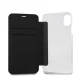 Karl Lagerfeld Valentine atverčiamasis dėklas iPhone X / XS telefonui, raudonas