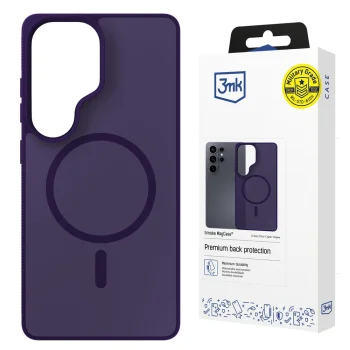 3mk Smoke MagCase dėklas Samsung Galaxy S26 Ultra, violetinis
