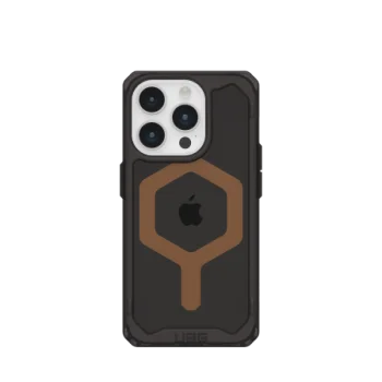 „UAG Plyo MagSafe“ dėklas, skirtas „iPhone 15 Pro“, juodas ir rudas