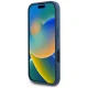 Guess Grained Roses Big 4G Logo dėklas iPhone 16, mėlynas