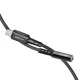 Garso adapteris Acefast C1-07 USB Type C į 3.5 mm lizdą, 18 cm, DAC, juodas
