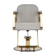 Gabbiano Acri Hairdressing Chair Beige with Gold Base