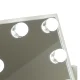 Makiažo veidrodis su 9 LED lemputėmis, USB, 25x30 cm