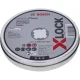 Pjovimo diskų rinkinys Bosch X-LOCK Standard for Inox 125 x 1 mm, 10 vnt.