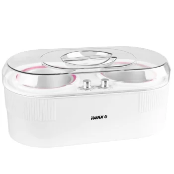 Profesionalus dvigubas vaško šildytuvas iWax 2-in-1, 400ml + 800ml, 400W