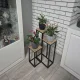 Ruhhy 3 lygių metalinis gėlių stovas 67 cm