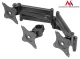 Maclean MC-691 stalinis laikiklis 3 monitoriams, 13\"-27\", iki 8 kg