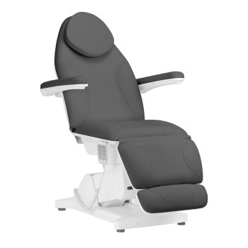 Elektrinis kosmetologinis krėslas Sillon Basic, 3 varikliai, pilkas (2 rūšis)
