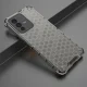 Dėklas Vivo V23 5G Honeycomb hibridinis šarvuotas su geliu, juodas