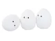 Kids Night Light Egg, LED RGB, Silicone, with Remote and USB, White
