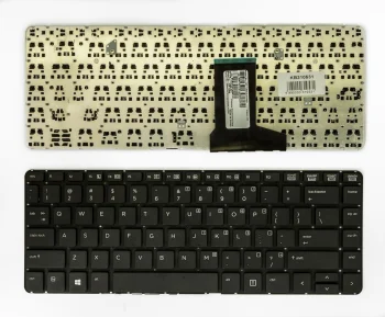 HP ProBook 430 G1 nešiojamojo kompiuterio klaviatūra, juoda