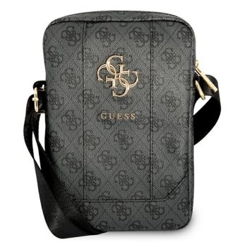 Guess 4G Big Metal Logo planšetinio kompiuterio krepšys 8", pilkas
