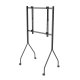 Maclean MC-180 B mobilus televizoriaus stovas su ratukais, 37-80\", juodas