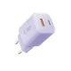 Tech-Protect NCM33 PD 33W QC3.0 USB-C / USB-A įkroviklis, violetinis