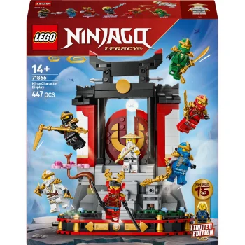 LEGO NINJAGO 71866 Ninja personažų stovas 15-mečiui