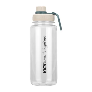 KiCA SB01 Sports Bottle 1000 ml, White