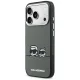 Karl Lagerfeld IML Karl & Choupette dėklas iPhone 17 Pro Max, juodas
