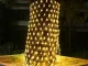 LED girlianda tinklas 100 LED 1x2m šiltai balta