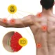 4FIZJO Spiky Peanut Massage Ball for Trigger Point Therapy, Red