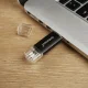 USB atmintinė Intenso Twist Line 64 GB USB-C ir USB-A, antracito