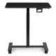 Modernhome Mobile Laptop Desk with Adjustable Height, Black