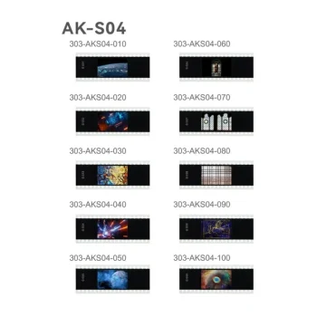 Projekcinių skaidrių rinkinys Godox AK-S04 priedui AK-R21 (10 vnt.)