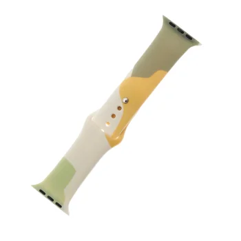 Silikoninis dirželis Apple Watch 42/44/45/49mm - kamufliažas 6