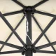 Sodo ir balkono skėtis Longwell G-811, reguliuojamas, 210 cm, smėlio spalvos