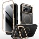 Supcase IBLSN Ares Flip Mag MagSafe dėklas iPhone 17 Pro Max, auksinis