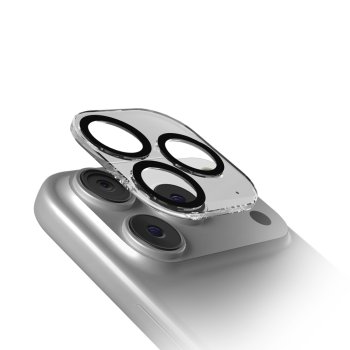 SBS apsauginis kameros stiklas iPhone 17 Pro su D3O technologija