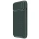 Nillkin Textured S dėklas iPhone 14 Plus su kameros dangteliu, žalias
