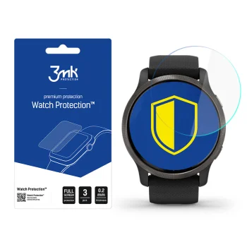 Apsauginė plėvelė 3mk Watch Protection ARC+, skirta Garmin Venu 2 Plus (3 vnt.)